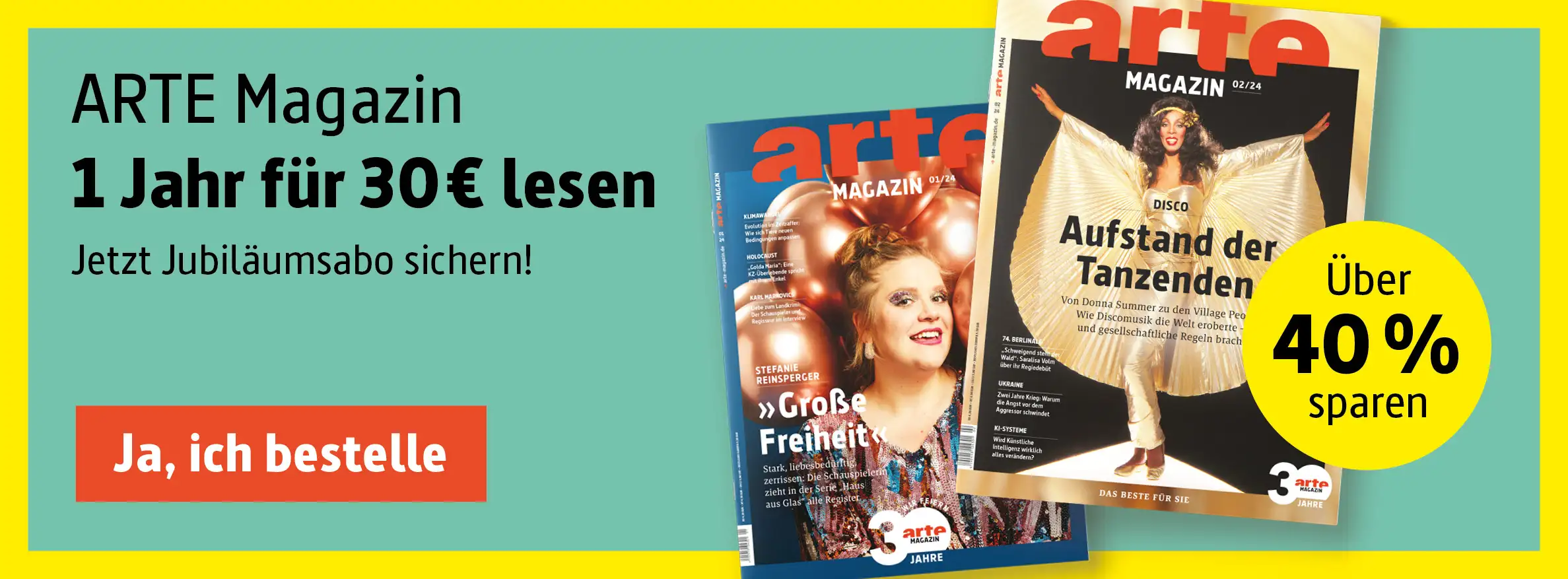 Voll Farben und Sünden – ARTE Magazin Aboshop
