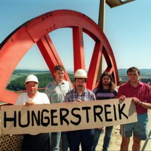 Bischofferode: Im Kaliwerk des Thüringer Ortes wehrten sich Arbeiter 1993 mit einem Hungerstreik gegen die Schließung. Erfolglos.