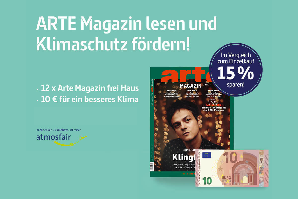 ARTE Magazin Atmosfair Angebot