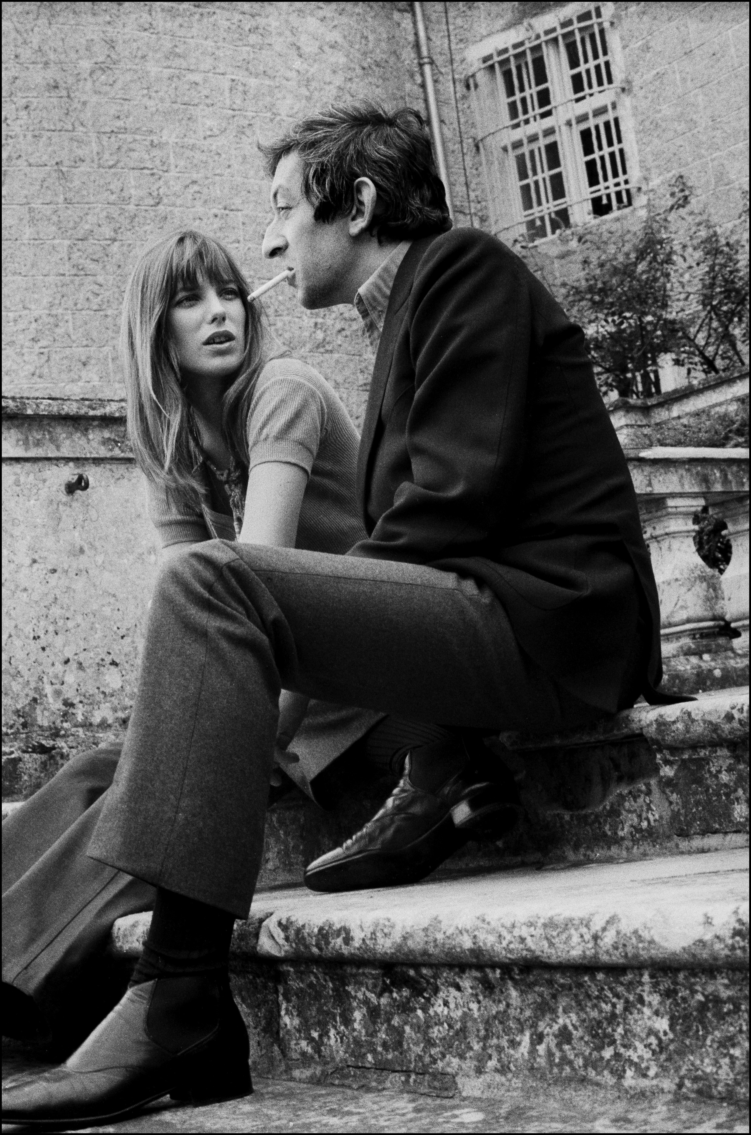 Nach einer früh gescheiterten Ehe verliebte sie sich in das französische Enfant terrible Serge Gainsbourg. Foto: REPORTERS ASSOCIES/Gamma-Rapho/Getty Images