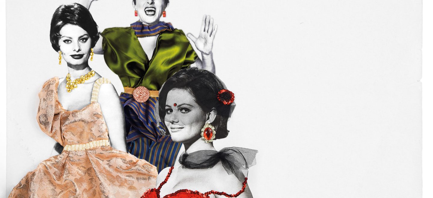 Die Filmdiven: Sie prägten das Kino Italiens über mehrere Jahrzehnte – die Schauspielerinnen Sophia Loren, Anna Magnani und Claudia Cardinale (v. l.) Illustration: Antonia Hrastar