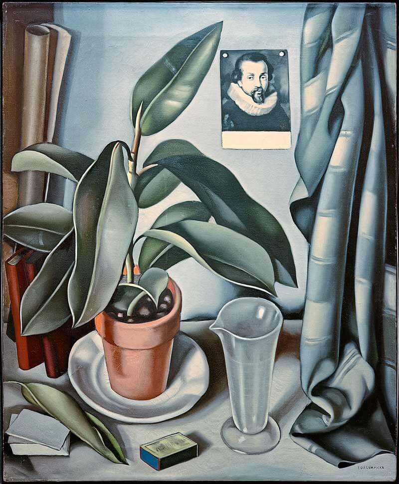 Gemälde einer Pflanze