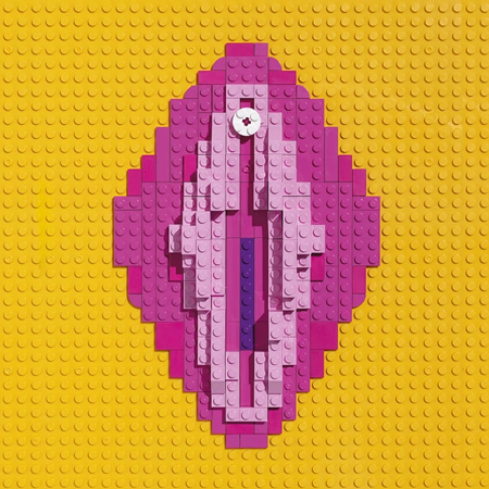 Illustration einer Vulva