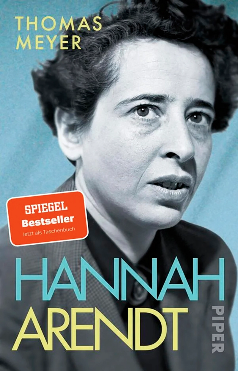 Buchcover von Thomas Meyers Hannah Arendt Biografie.