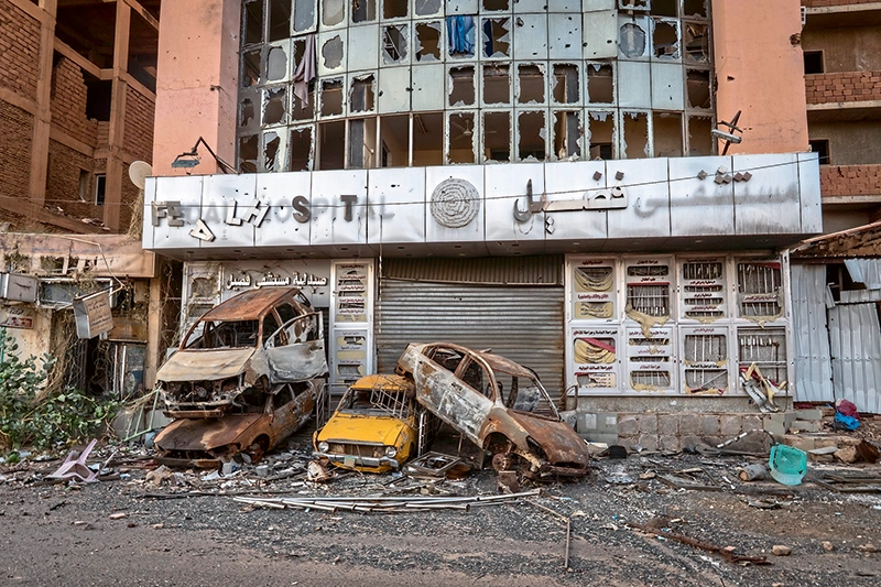 Verwüstung im Sudan