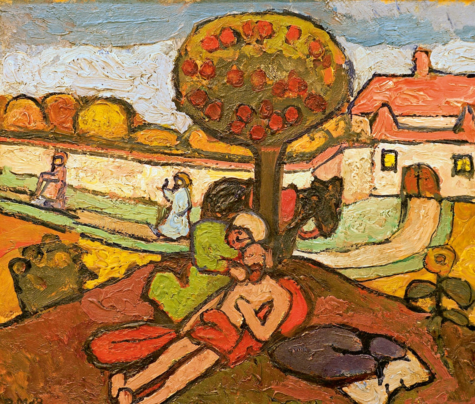 Paula Modersohn-Beckers Werk „Barmherziger Samariter“