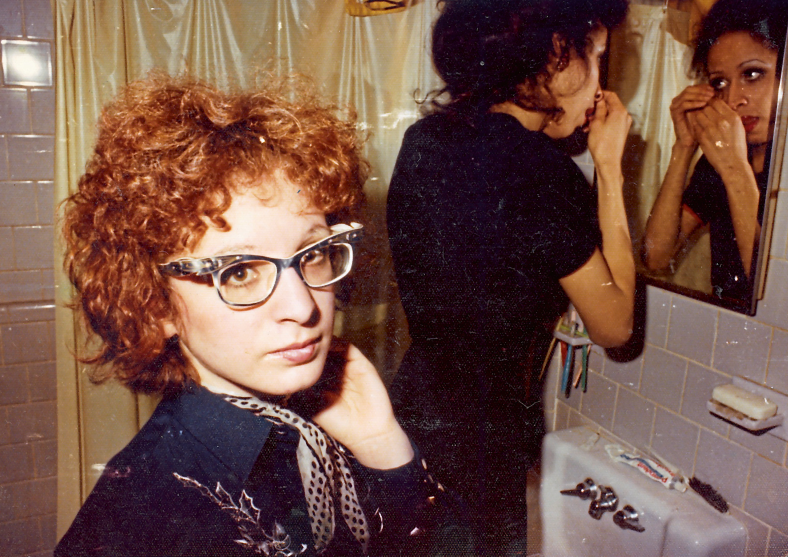 Porträt von Nan Goldin, jung