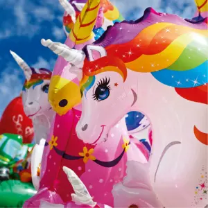 Einhorn-Luftballon.