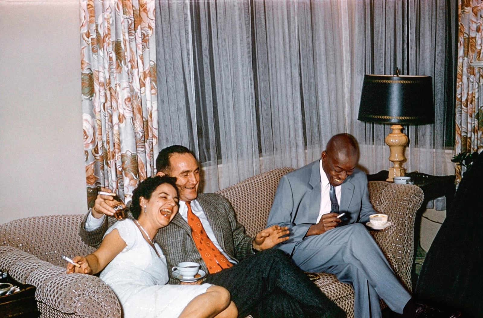 Foto einer Abendgesellschaft