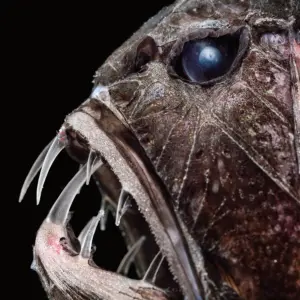 Ein Fangzahnfisch.