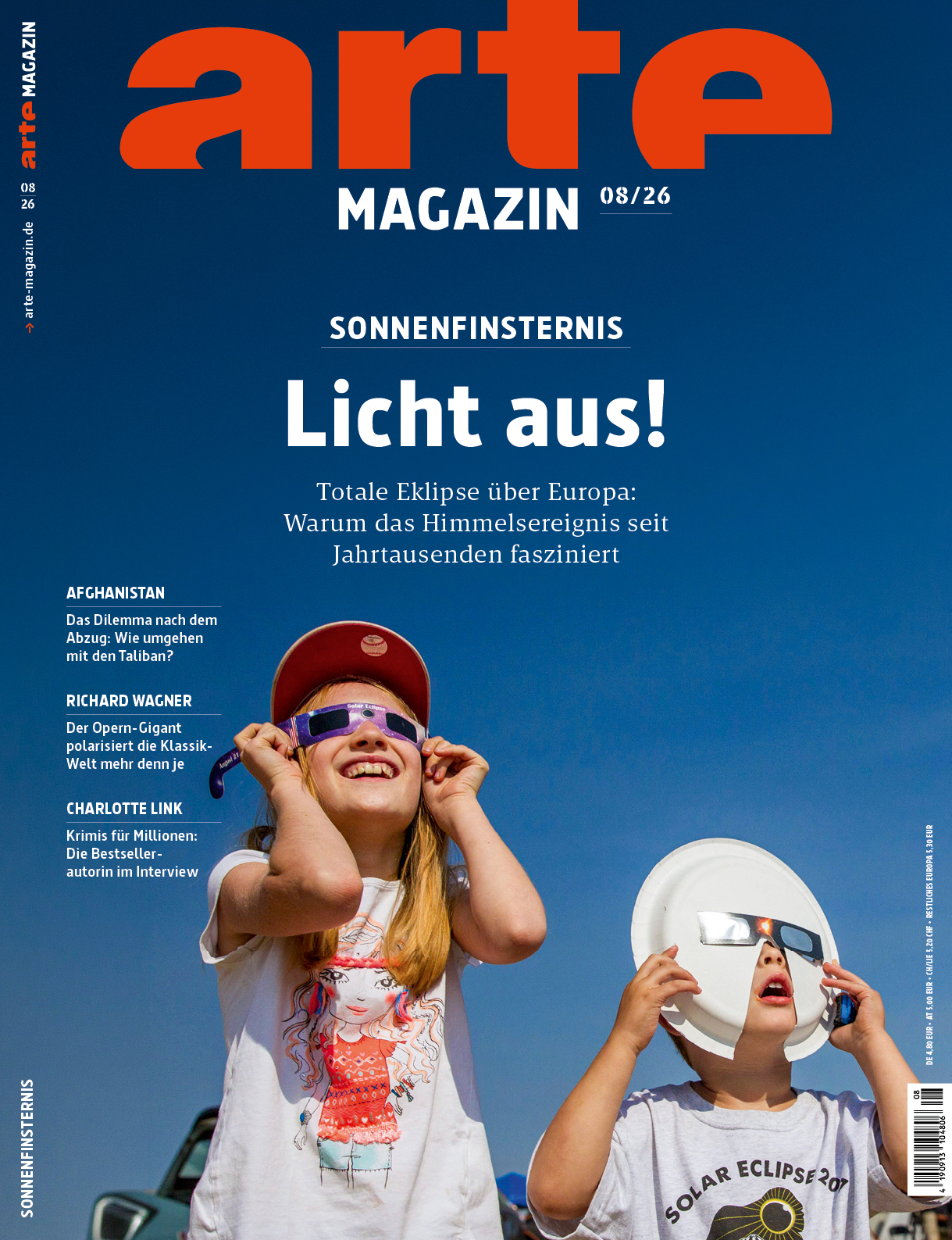 ARTE Magazin Cover August