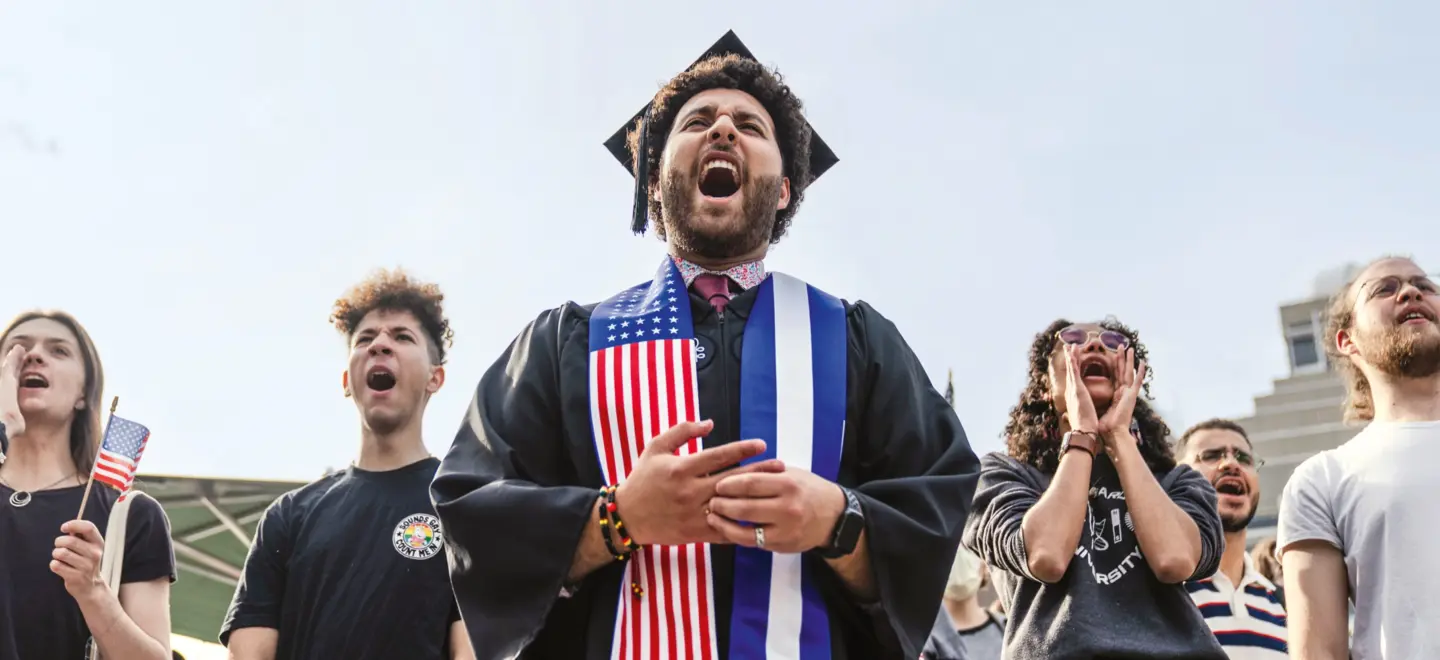 Studierende protestieren