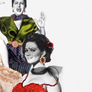Die Filmdiven: Sie prägten das Kino Italiens über mehrere Jahrzehnte – die Schauspielerinnen Sophia Loren, Anna Magnani und Claudia Cardinale (v. l.) Illustration: Antonia Hrastar
